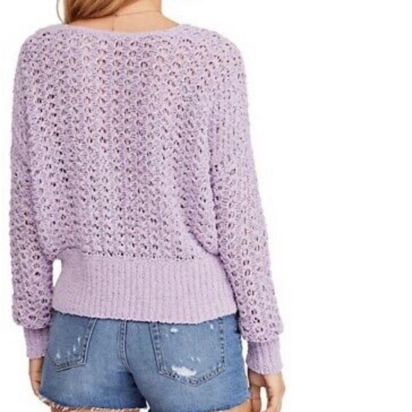 Free People Sweaters - Free People crocheted pullover sweater